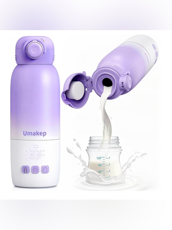 Other - Portable Bottle Warmer for Travel - 12oz Cordless Milk Warmer